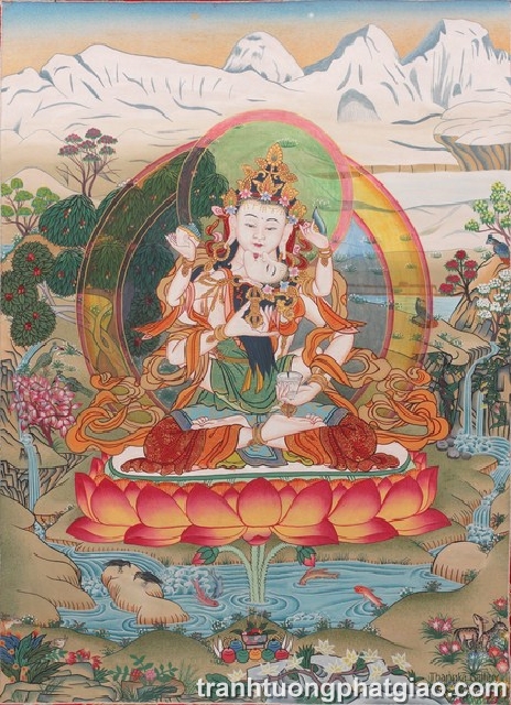 Tranh Phật Mật Tông (2200)